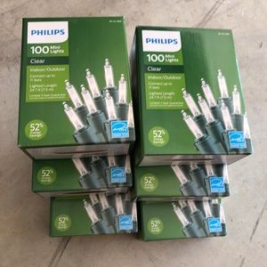 Philips 100 Clear Incandescent Mini Lights